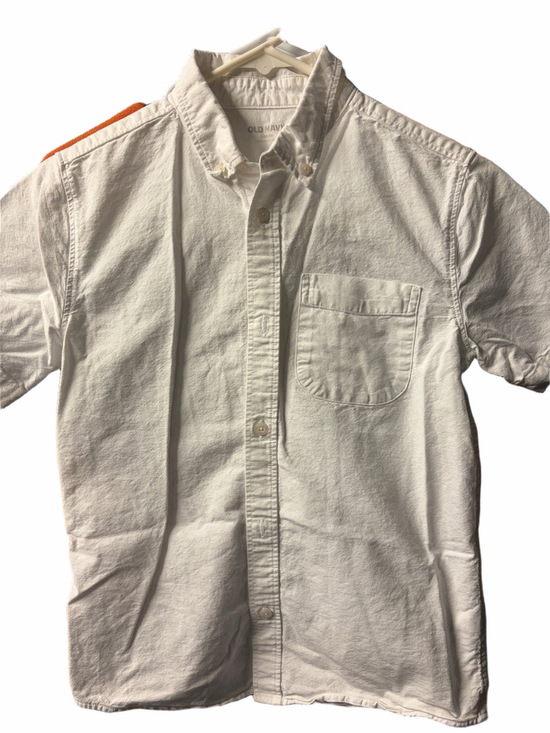 Old Navy Other - Old Navy Boys White Collared Button-Down Shirt | EUC | Sz L (10-12)